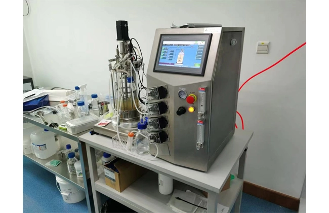 benchtop glass bioreactor