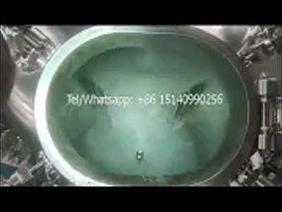 Fermenteur en acier inoxydable à agitation mécanique inférieure